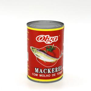 Canned mackerel in tomato sauce