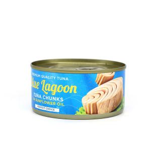 Canned tuna in brine