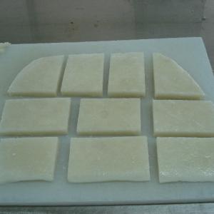 Frozen squid tentacle