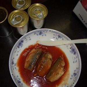 canned sardine in tomato sauce